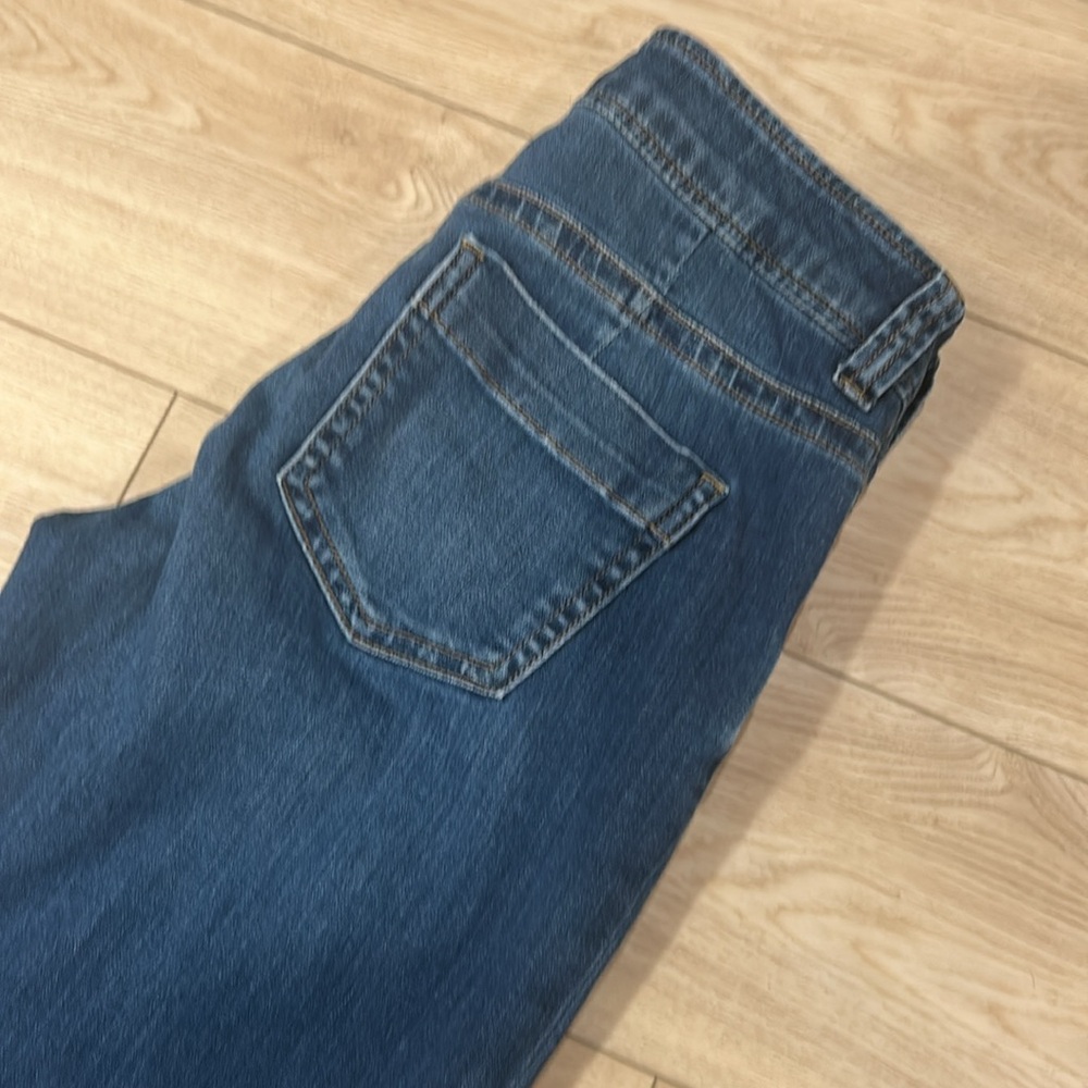 Kut from the Kloth Dark Blue Wide Leg Jeans - Picture 9 of 11